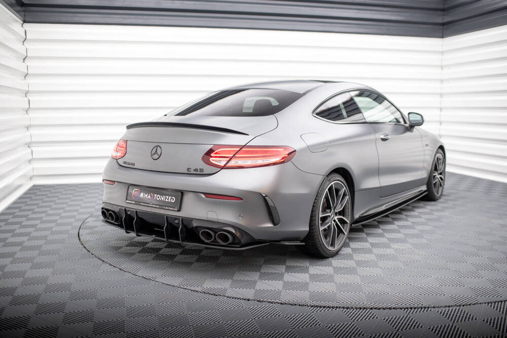 Zijdiffusers Mercedes C43 W205 Coupe FL Maxton