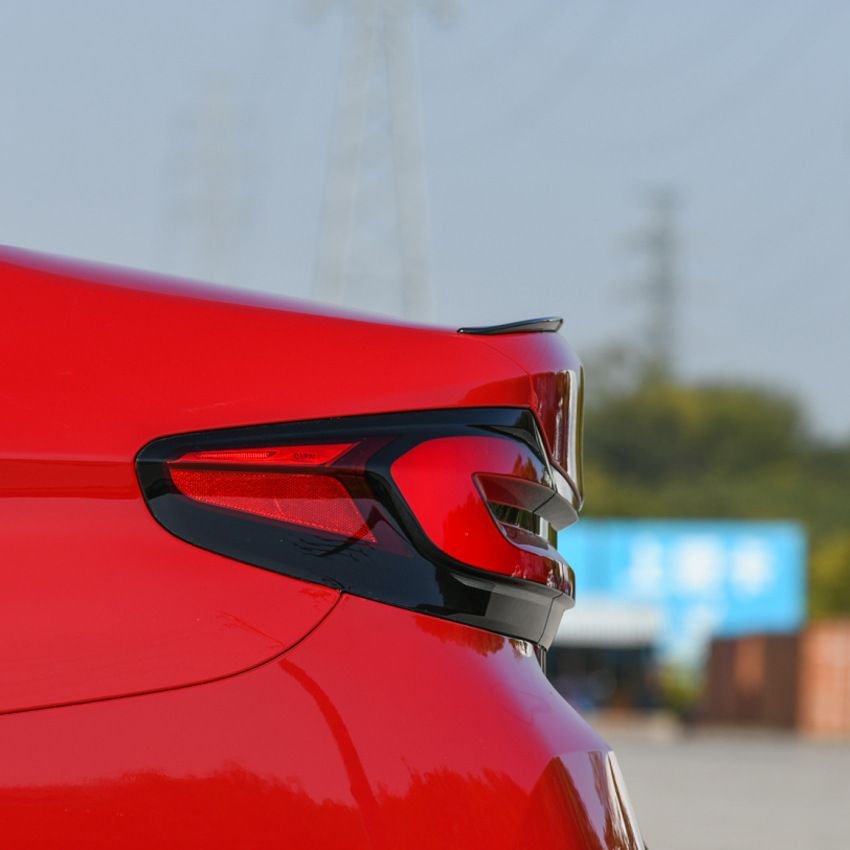 Achterklep Spoiler BMW 5 Serie G30 Glans Zwart