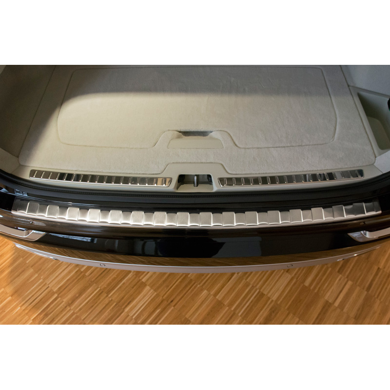 RVS Achterbumperprotector  Volvo XC90 2015-2019 & alle Facelift modellen 'Ribs'
