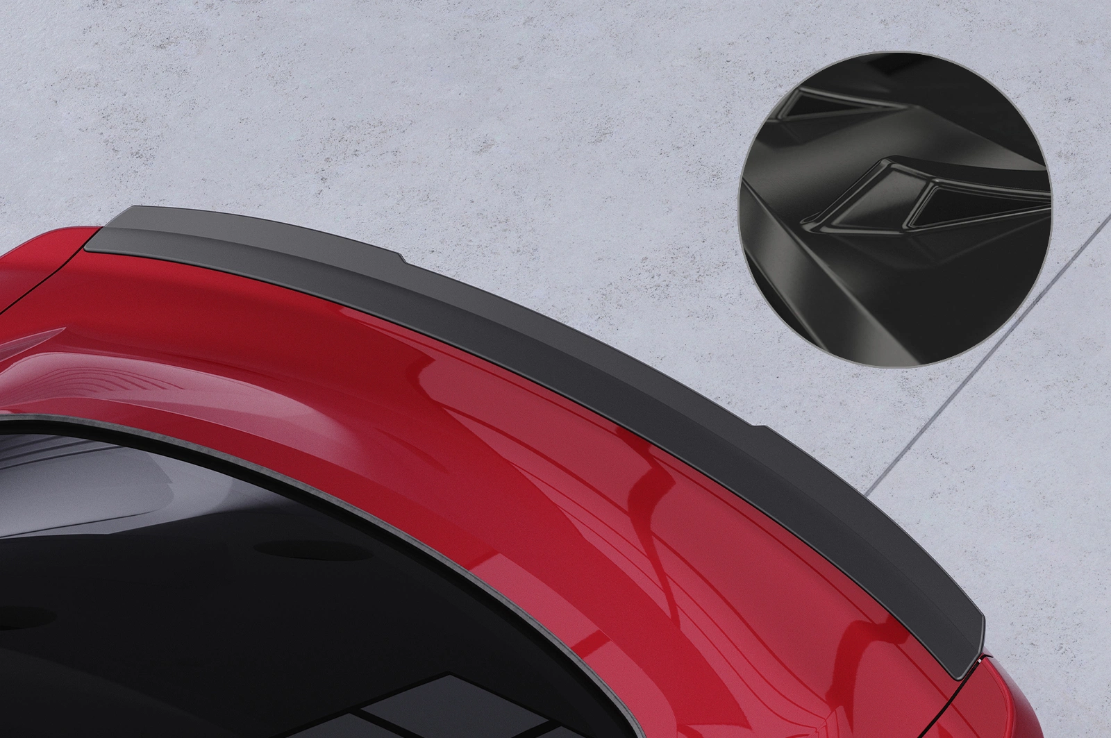 Achterspoiler Ford Mustang VI (Facelift, 08/2017–) Glans Zwart – CSR Automotive