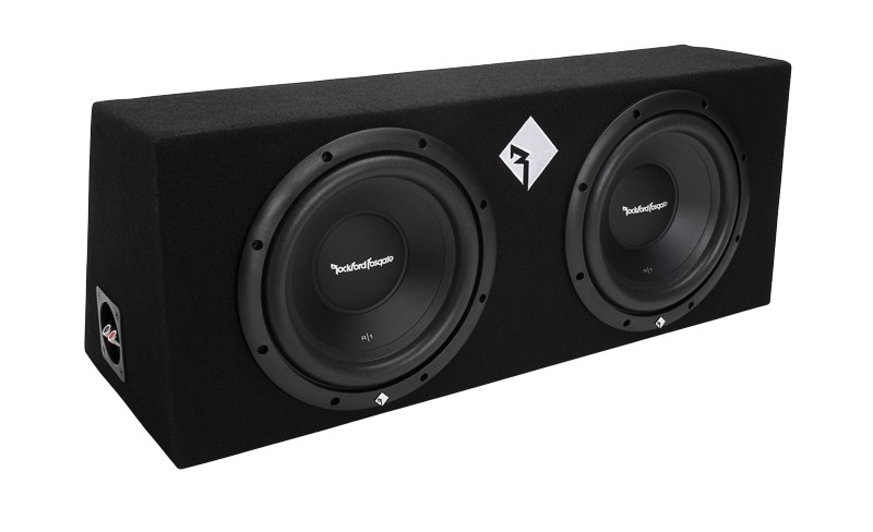 Rockford Fosgate Prime 2 x 10inch (30cm) R1-2X10 subwoofer in ki