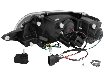 Faros Audi TT 8N Los ojos del Diablo Dayline negro