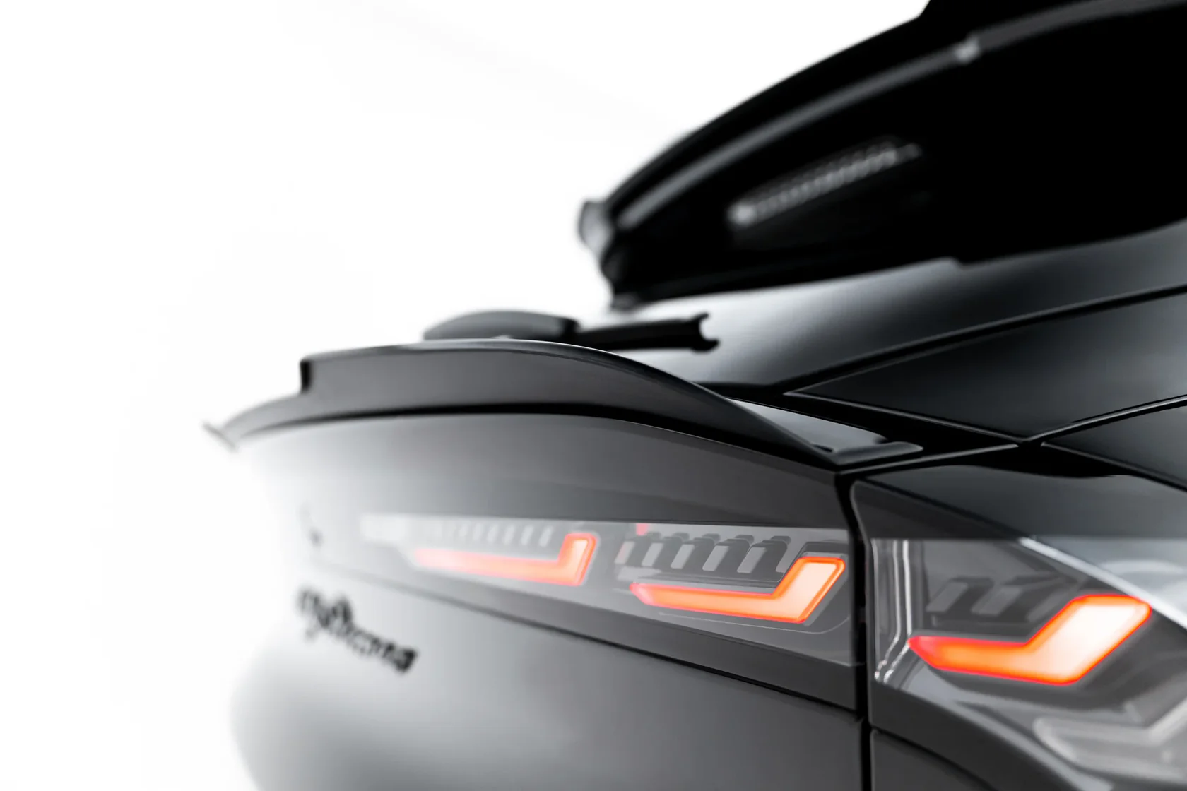 Lage spoiler Cap Alfa Romeo Junior Mk1 Maxton Glans Zwart