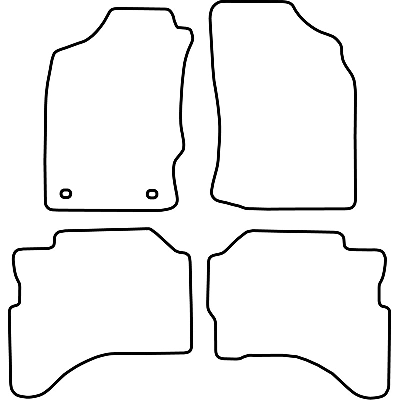 Automatten Mitsubishi L-200