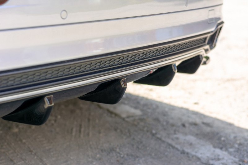 Diffuser Audi SQ5 / Q5 S-Line Maxton Glans Zwart
