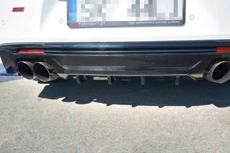 Achter Aanzet Camaro 6de-Gen. Phase-I 2SS Coupe Glanzend Zwart