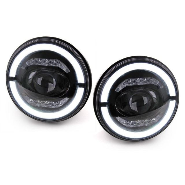 Faros VW Golf I / II / Kafer / Jeep Wrangler / Defender Full LED