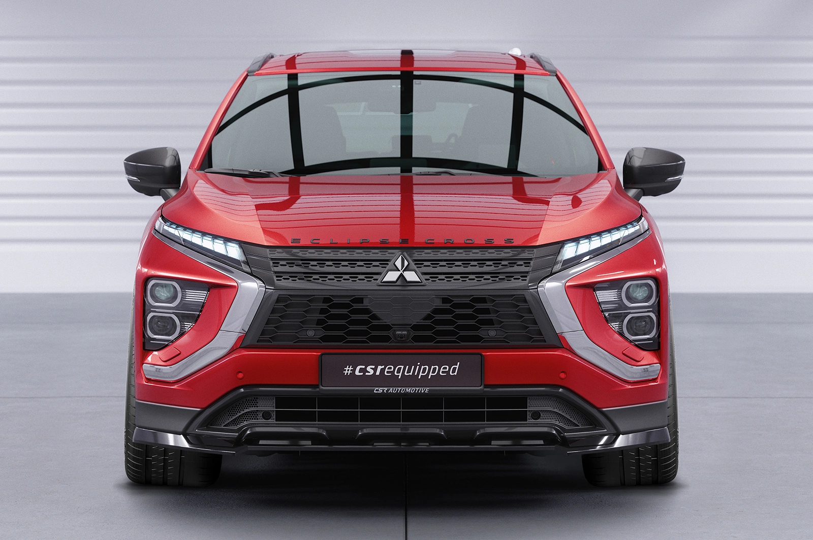 Voorspoiler Mitsubishi Eclipse Cross Glans Zwart (2021–) CSR
