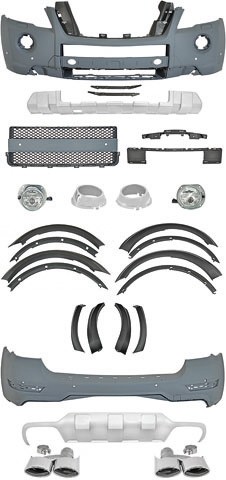 Bumper set W164