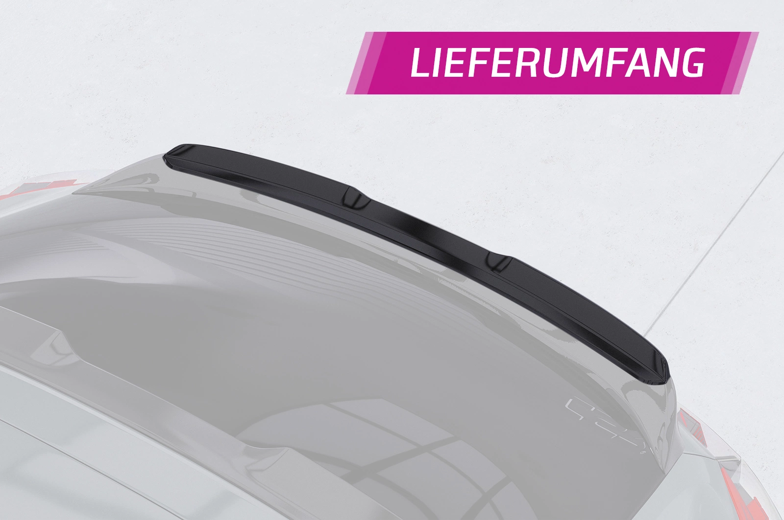 Achterspoiler BMW X2 / i2 (U10) glans zwart