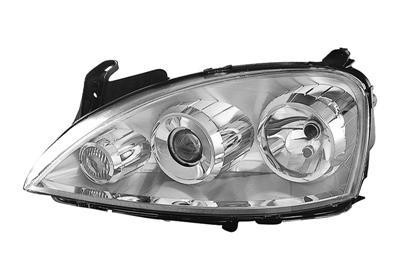 koplamp, H7+H7, elektr verstelb, elliptisch, links, 2004-Opel Co