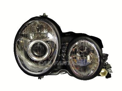 Faros Mercedes E-Class W210 99-01 cromo para Xenon