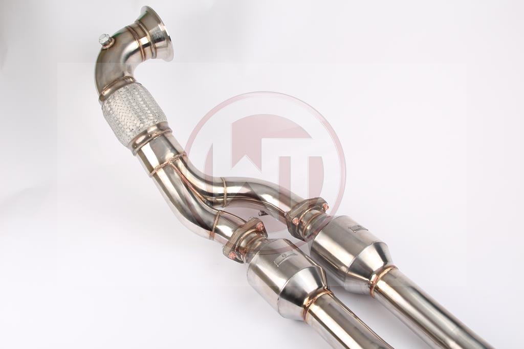 Wagner Downpipe kit Audi TTRS 8J 2.5 TFSI QUATTRO incl. 2x 100CPI sportkat.