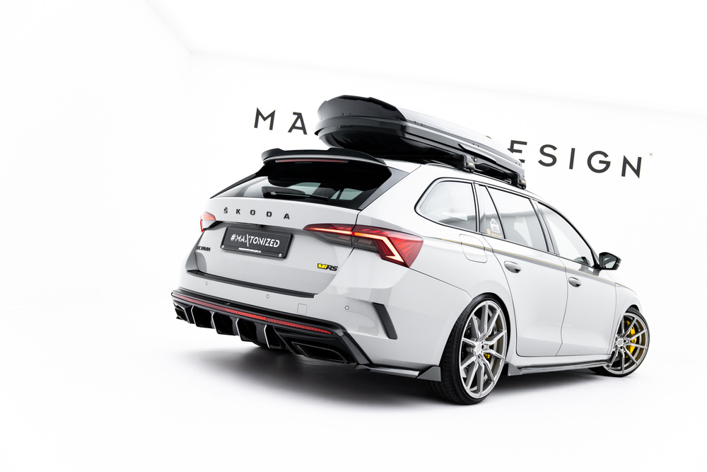 Achterzij Spoilers V.8 Skoda Octavia RS Liftback / Combi MK4 Maxton