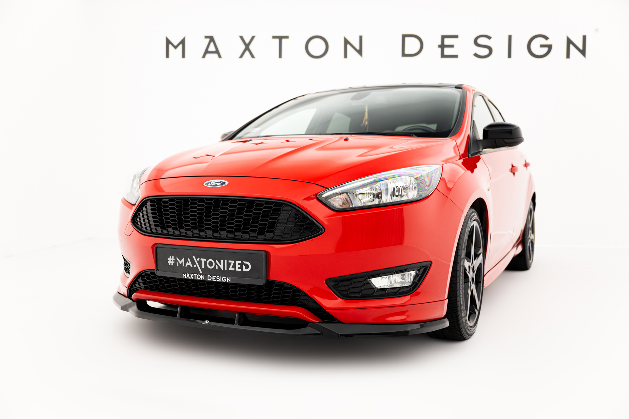 Voorspoiler V.3 Ford Focus ST-Line MK3 Facelift