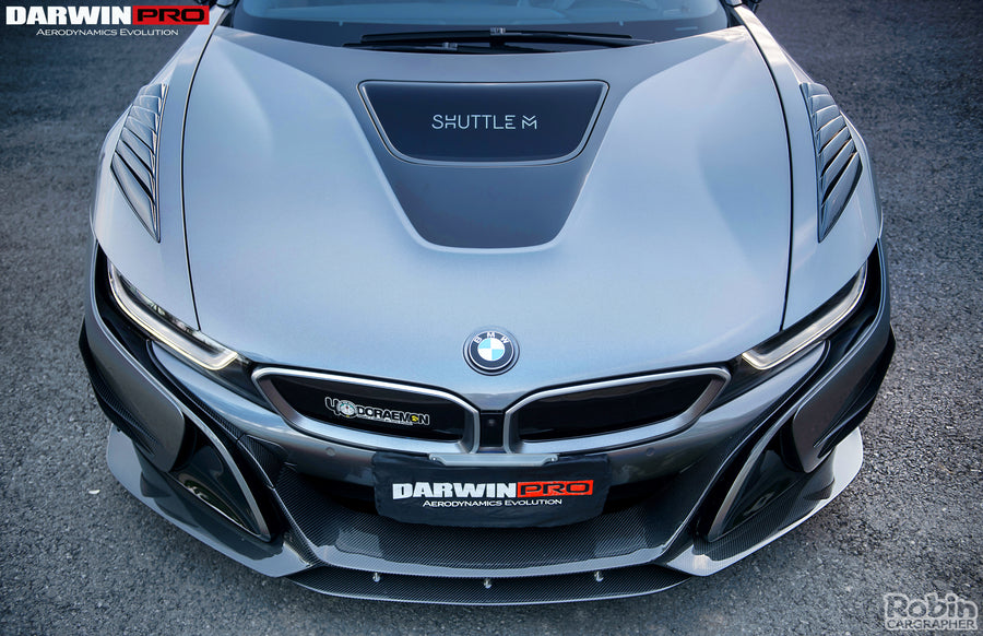 BMW i8 BZK Carbon Fiber Front Fender Vents 2014-2018