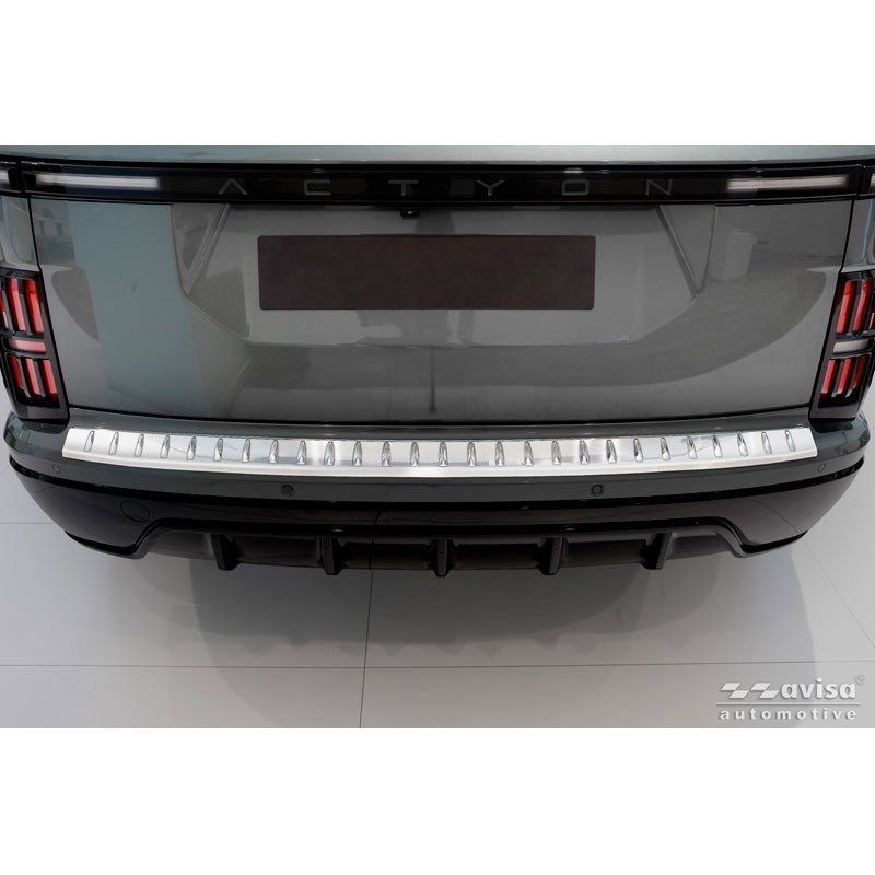 Avisa RVS Achterbumperprotector  KGM Actyon 2025- - Zilver