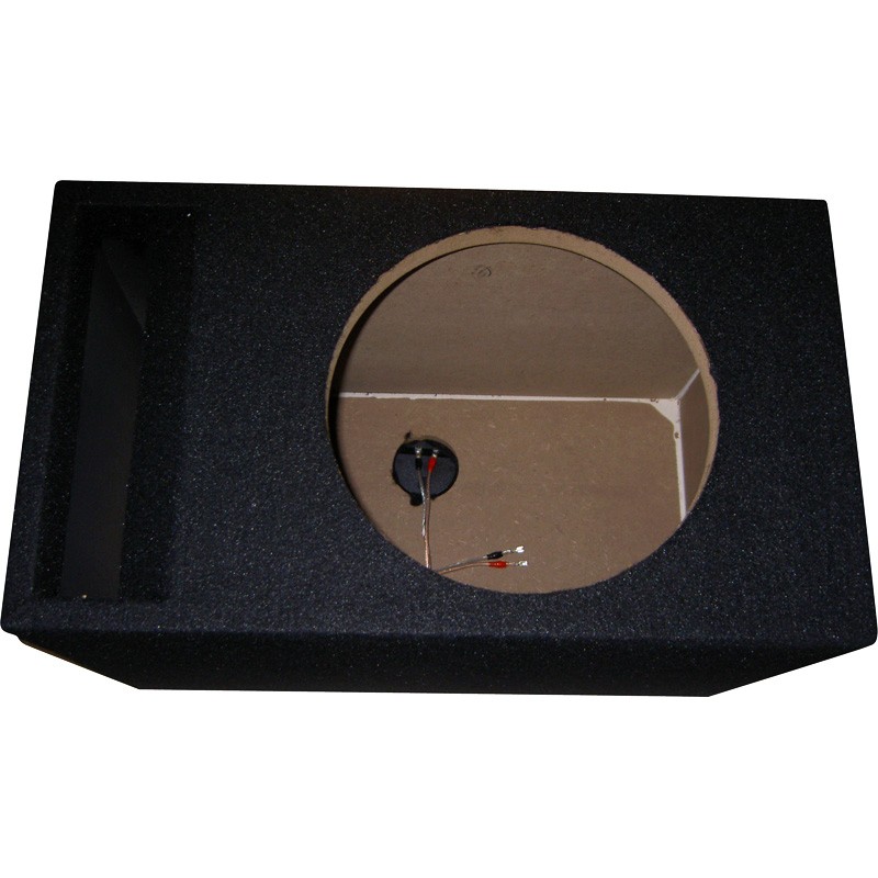 Necom MDF Subwooferkist 10-inch/25cm 1x aansluiting