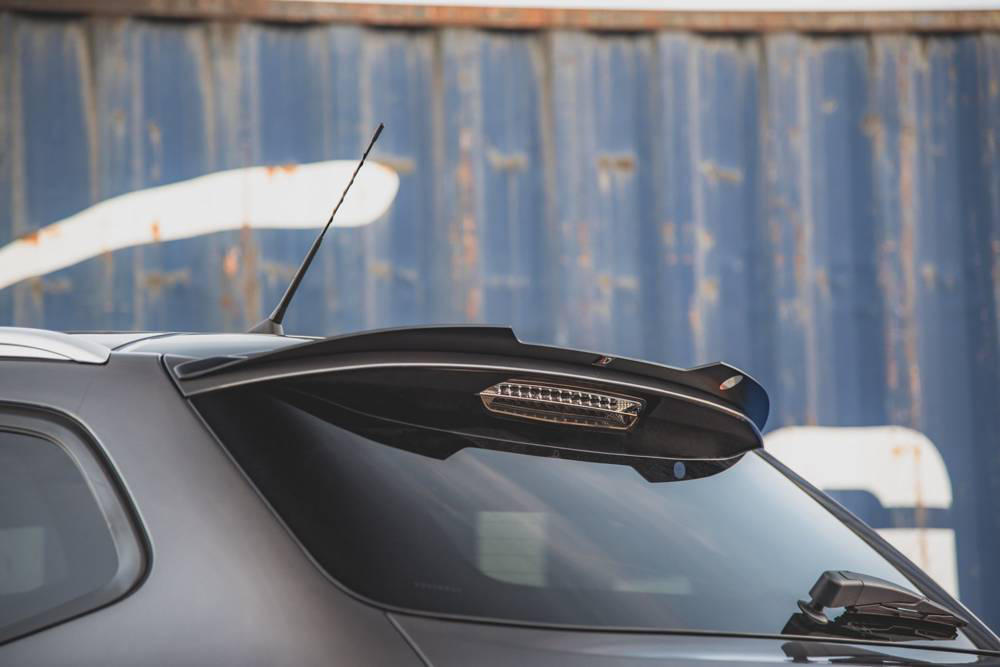 Spoiler Cap Peugeot 308 SW MK2 Facelift 17-.. Glans Zwart