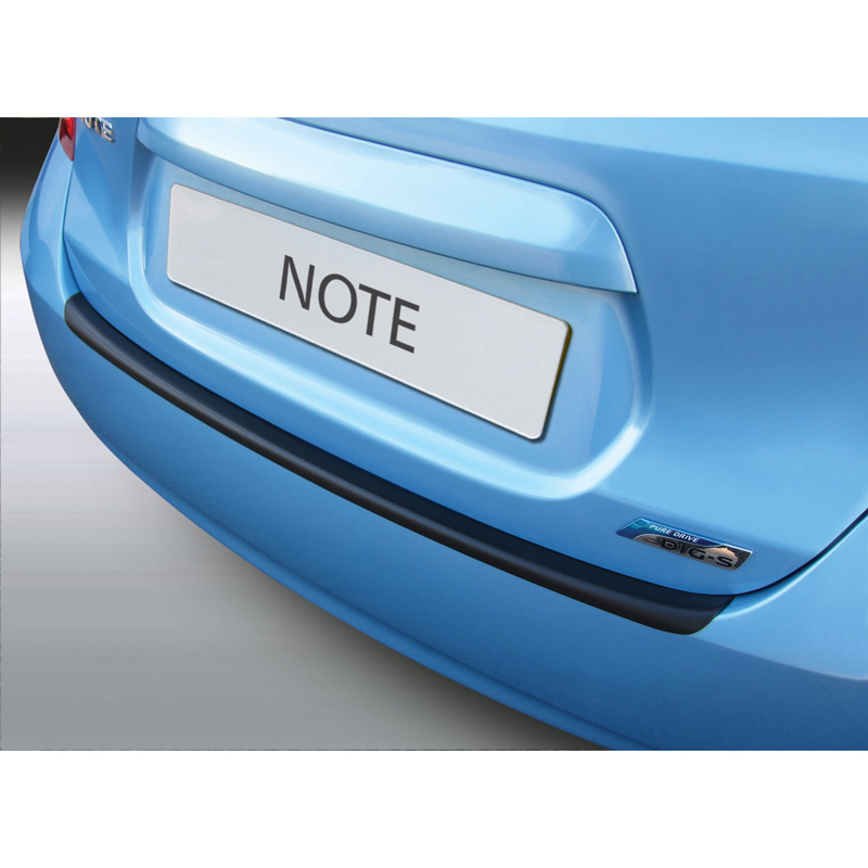 ABS Achterbumper beschermlijst  Nissan Note 10/2013- Zwart