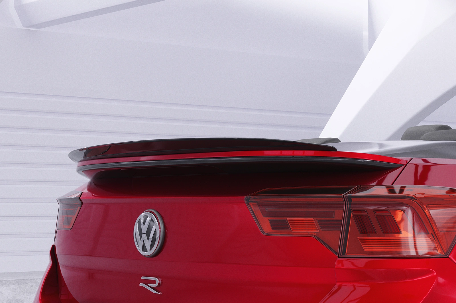Achterspoiler VW T-Roc (Typ A1) Cabrio Glans Zwart – CSR Automotive – vanaf 08/2019