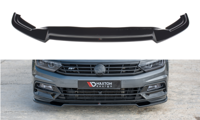 Voorspoiler VW Passat R-Line B8 Glans Zwart