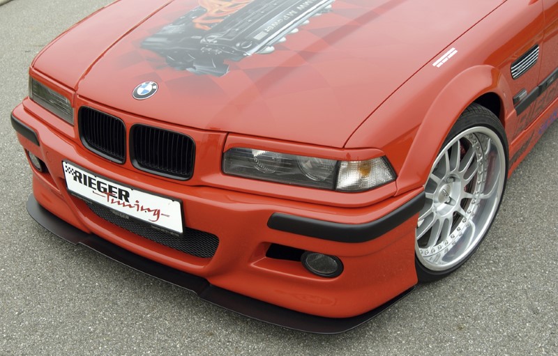 Spoilerzwaard voor Voorbumper BMW E36 E46-M3-Look Rieger