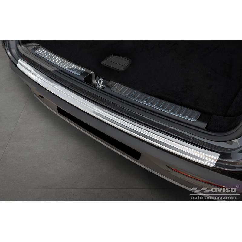 RVS Achterbumperprotector  Mercedes EQC (N293) 2019- 'Ribs'