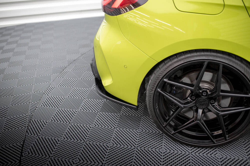 Achter Diffusors zijkanten BMW 1 Serie F40 M-Pack/ M135i Glans Zwart V.10