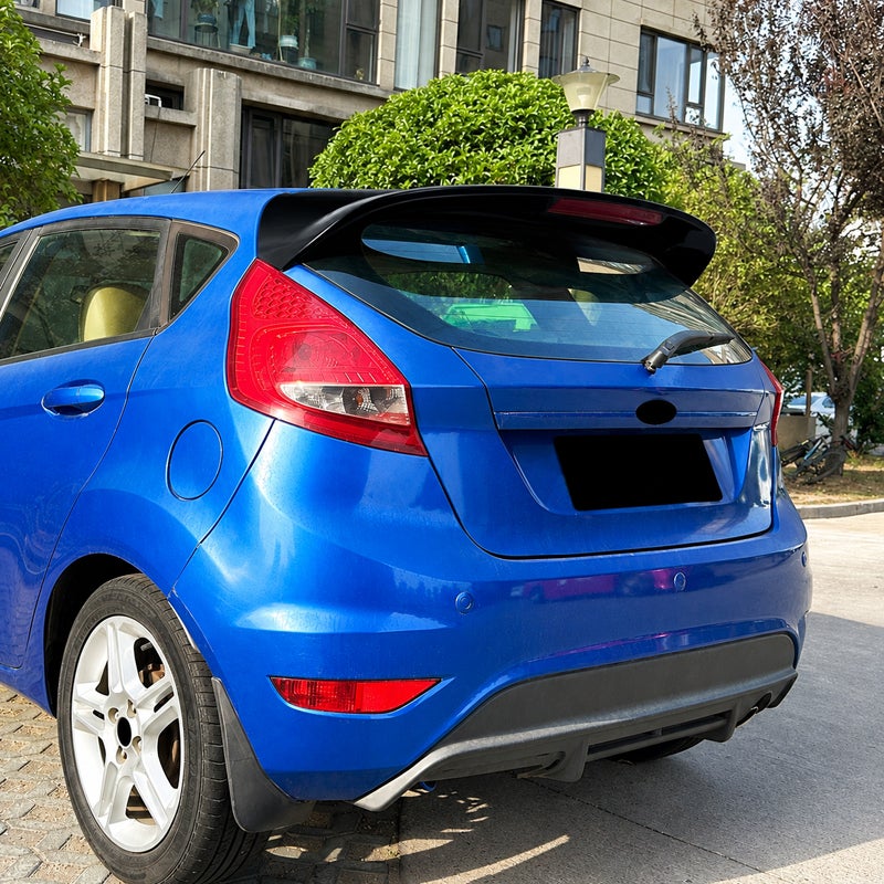 Dakspoiler  Ford Fiësta VI 2008-2017 'ST-Look' (ABS Glanzend zwart)