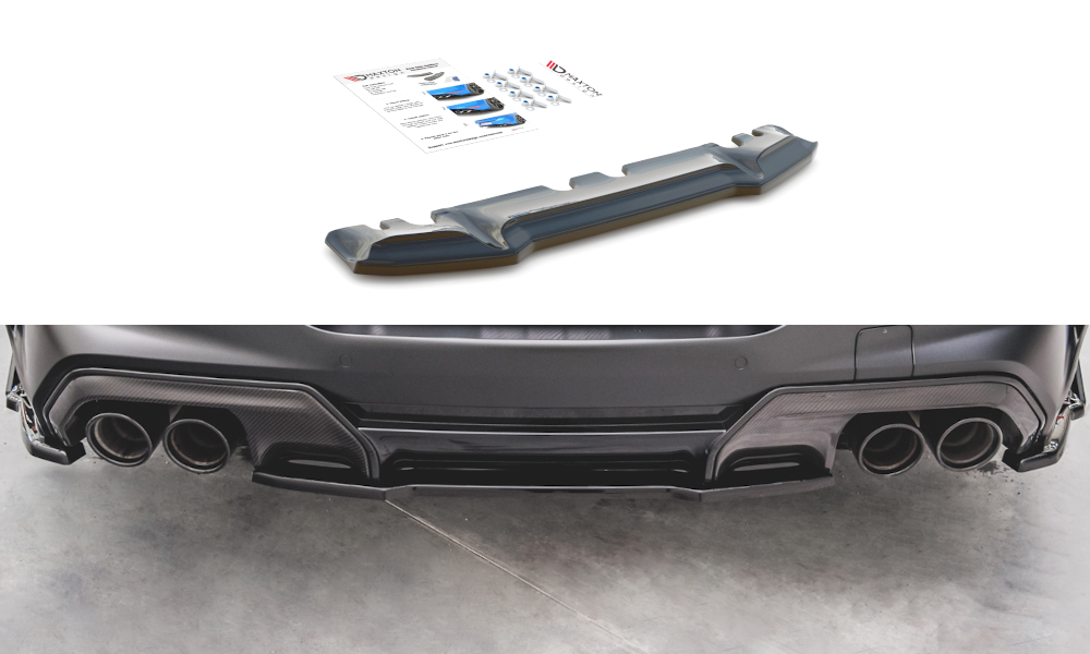 Diffuser BMW M8 Gran Coupe Maxton Glans Zwart