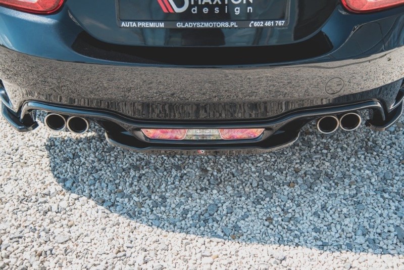 Centrale Spoiler Fiat 124 Spider Abarth Glanzend Zwart