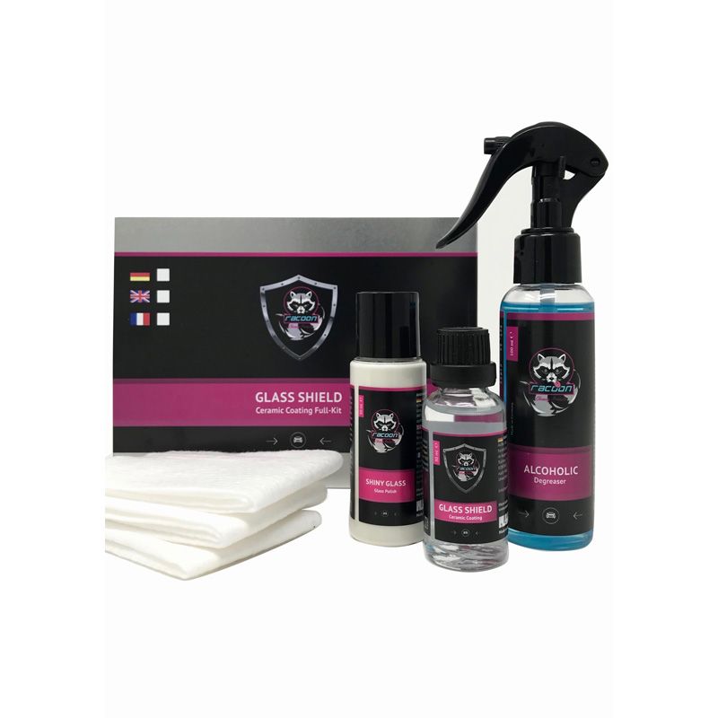 Racoon GLASS SHIELD Keramische Glas verzegeling Full Kit