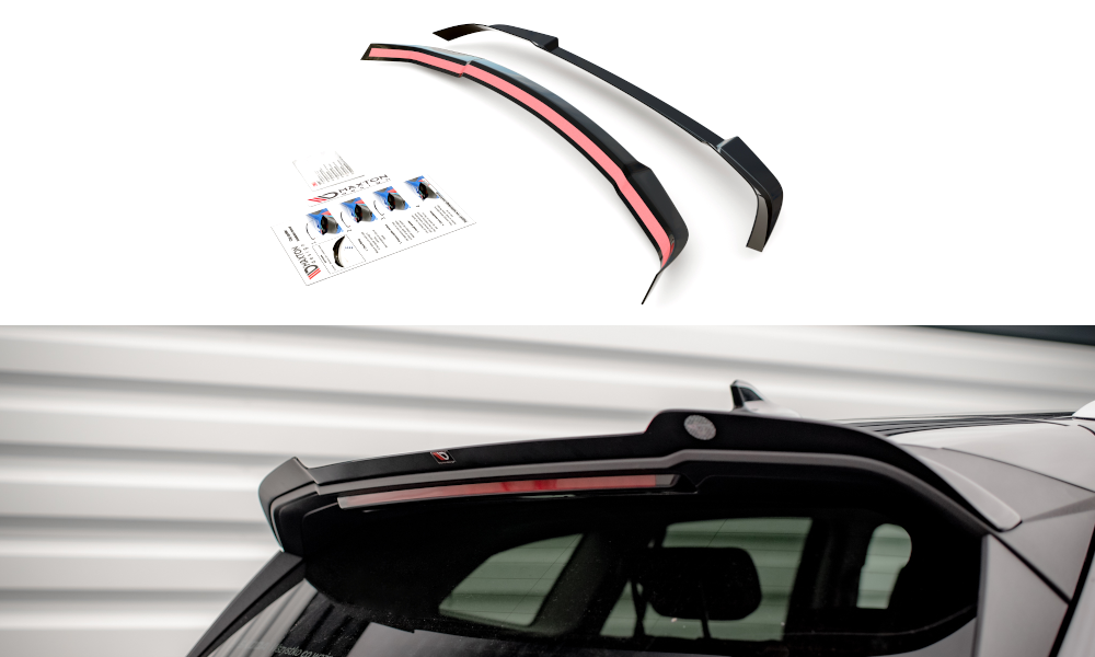 Spoiler Skoda Enyaq IV Maxton Glans Zwart
