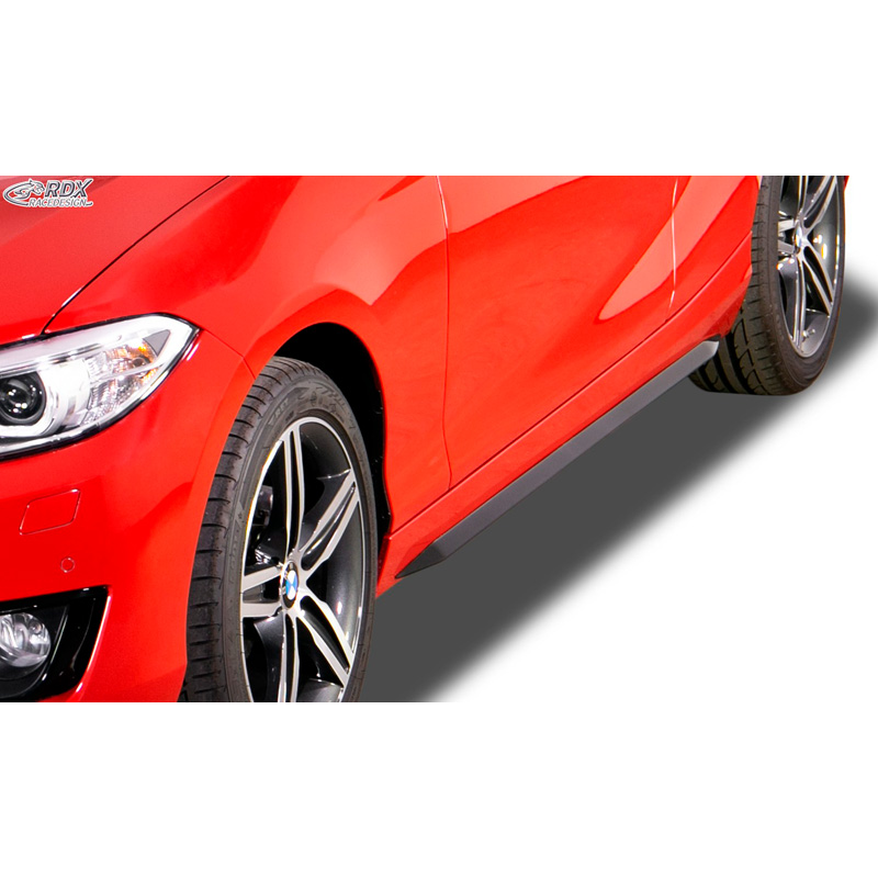 Sideskirts 'Slim'  BMW 2-Serie F22/F23 Coupe/Cabrio 2013- incl. M-Sport (ABS zwart glanzend)