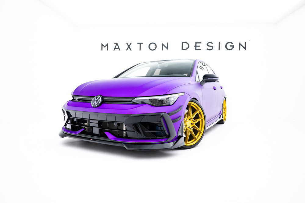 Voorspoiler V.4 Volkswagen Golf R Mk8 Facelift