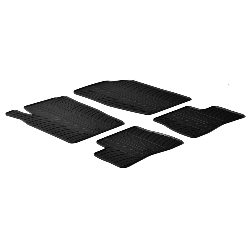 Rubber Automatten Peugeot 206+  4 delig