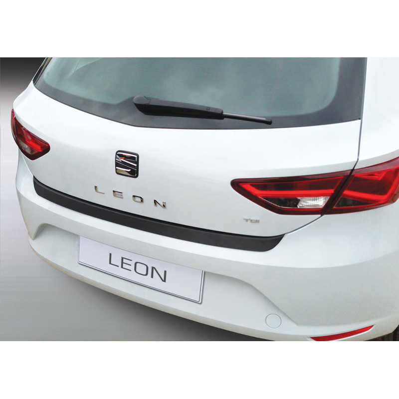 ABS Achterbumper beschermlijst  Seat Leon SE/FR 2013-2020 Zwart