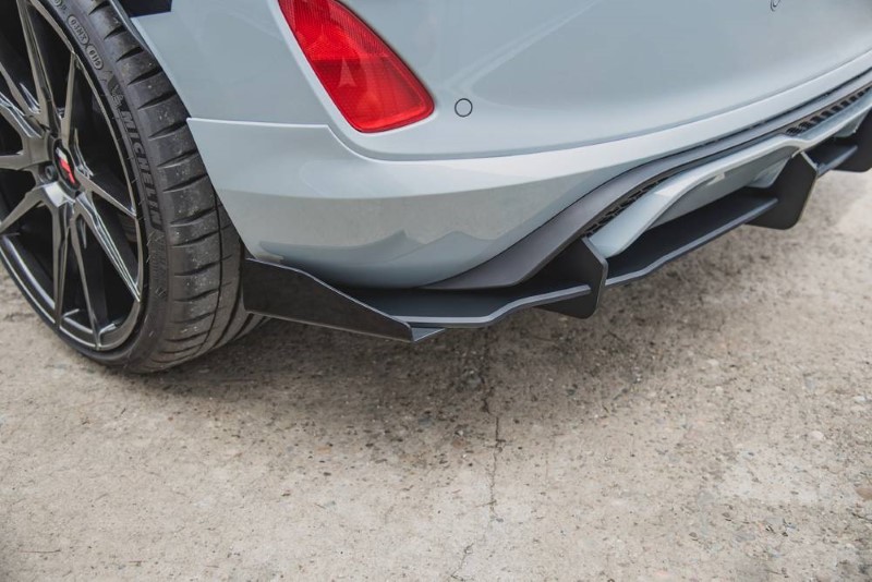 Zijkleppen Ford Fiesta Mk8 ST Glanzend Zwart