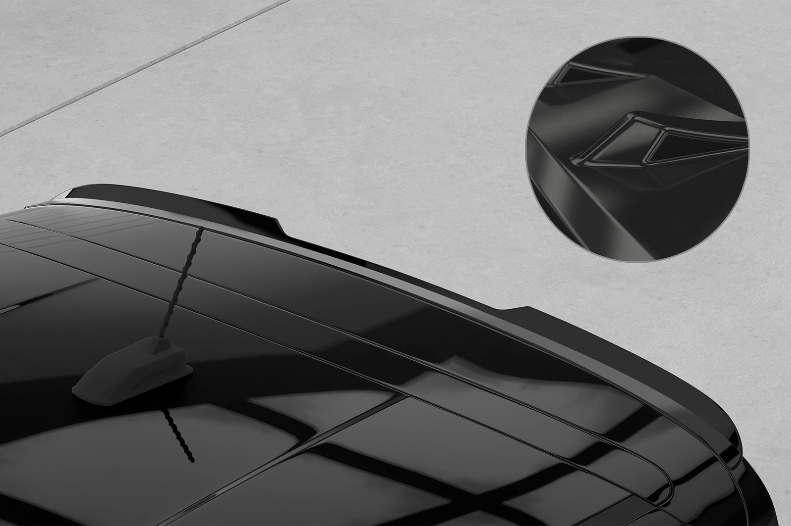 Achterspoiler Hyundai i10 (3e Gen.) Glans Zwart 2019 – CSR Automotive