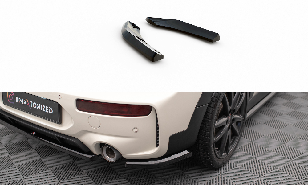 Zijdiffuser Mini Cooper Clubman John Cooper Works F54 Facelift 2019 - Maxton Glans Zwart