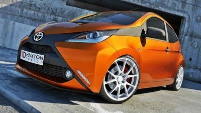 Voorspoiler Toyota Aygo 2 Glans Zwart