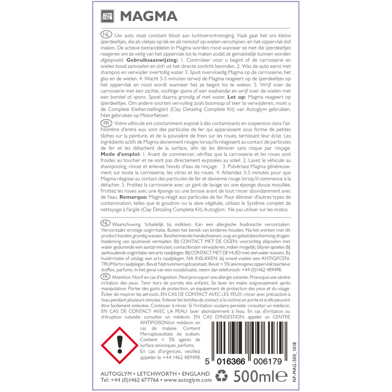 Autoglym Magma Liquid Clay 500ml