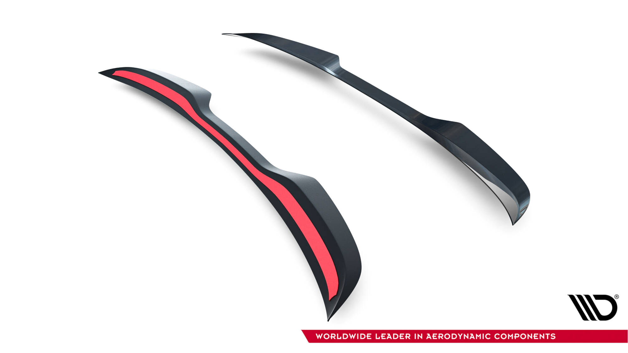 Spoiler Cap Abarth 500e Maxton Glanzend zwart