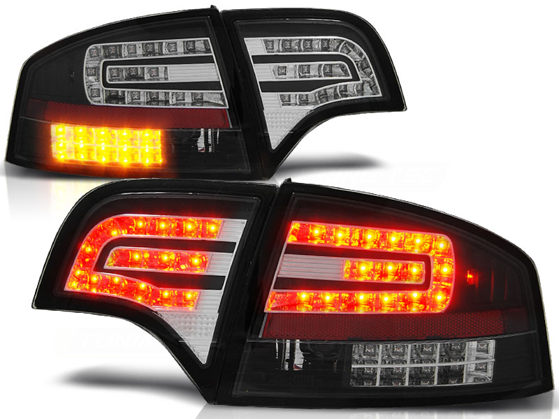 Luces traseras Audi A4, 04-07 LED/LIMOUSINE clear black