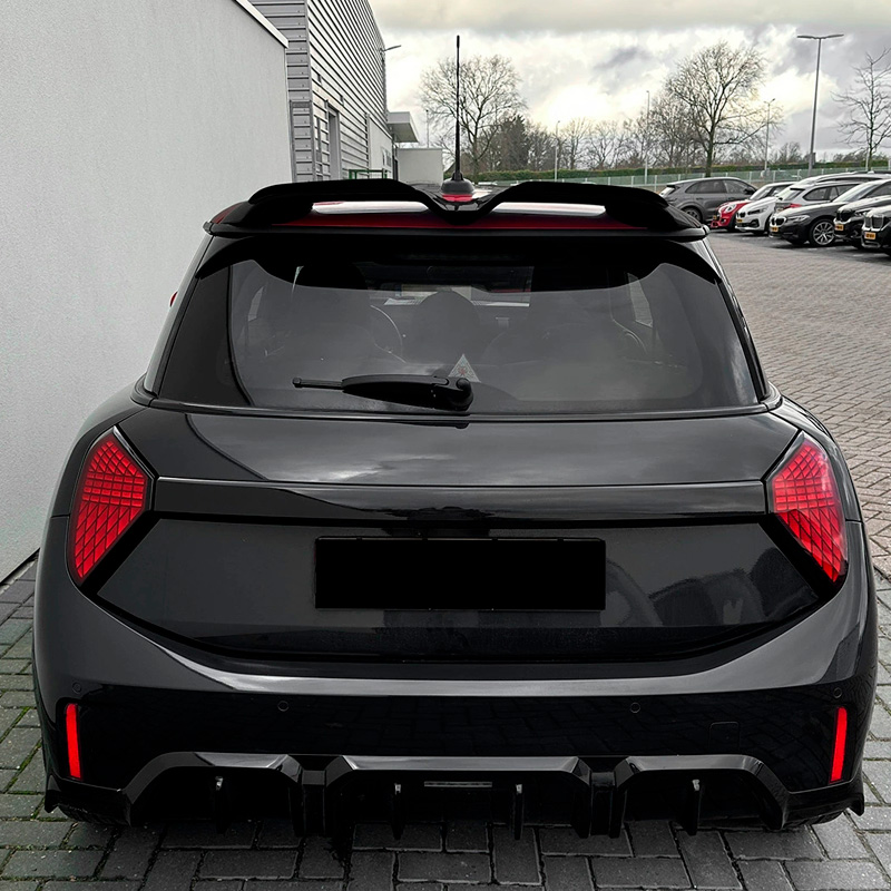 Dakspoiler (Spoiler Cap)  Mini F65/F66/J01 Cooper S JCW 2024- (ABS Glanzend zwart)