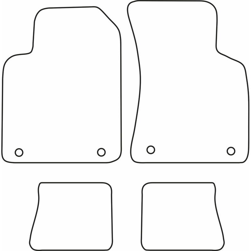 Automatten Audi TT 99-06