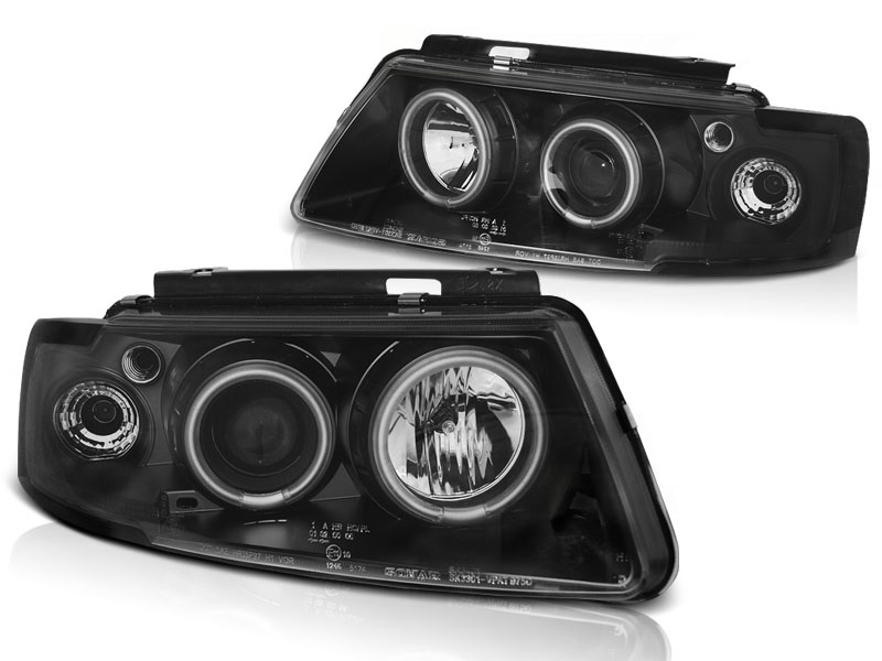 Faros VW Passat 3B Angel Eyes Ice CCFL