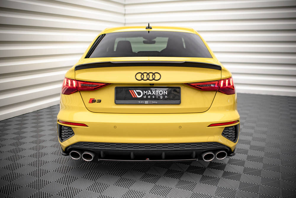 Diffuser Audi S3 8Y Limousine Glans Zwart