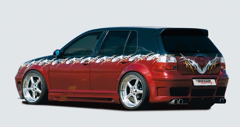 Bumperbalk voor achterbumper RS-4-Look VW Golf IV Rieger